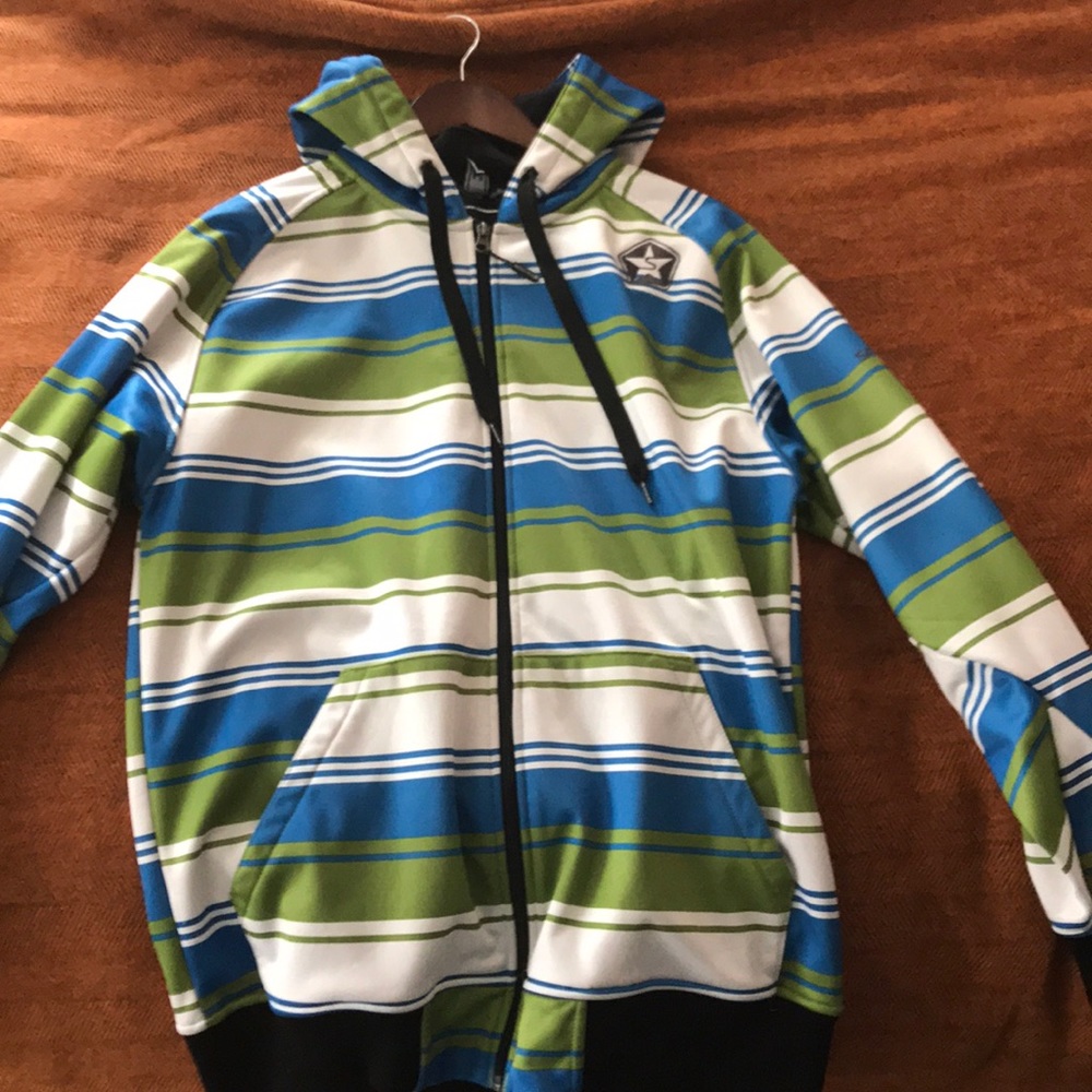 Zip up ski jacket